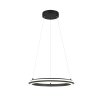 Amador Suspension Luminaires Trio LED Noir, 1 lumière