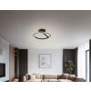 Amador Plafonnier Luminaires Trio LED Noir, 1 lumière
