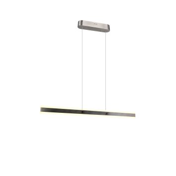 Arcola Suspension Luminaires Trio LED Nickel mat, 1 lumière