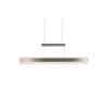 Arcola Suspension Luminaires Trio LED Nickel mat, 1 lumière