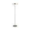 Dios Lampadaire Luminaires Trio LED Nickel mat, 1 lumière
