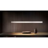 Donegal Suspension Luminaires Trio LED Nickel mat, 1 lumière, Télécommandes