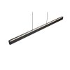 Donegal Suspension Luminaires Trio LED Noir, 1 lumière, Télécommandes