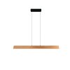 EDGEWOOD Suspension Luminaires Trio LED Bois clair, 1 lumière
