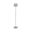 Flynt Lampadaire Luminaires Trio LED Chrome, 1 lumière