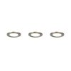 Himal Spot encastrable Luminaires Trio LED Nickel mat, 3 lumières