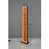 Kalea Lampadaire Luminaires Trio LED Bois clair, 1 lumière