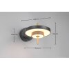 KEATON Applique murale Luminaires Trio LED Noir doré, 1 lumière