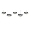 KEATON Suspension Luminaires Trio LED Noir doré, 1 lumière