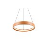 Lynwood Suspension Luminaires Trio LED Bois clair, 1 lumière