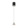 Romeo Suspension Luminaires Trio LED Nickel mat, 1 lumière