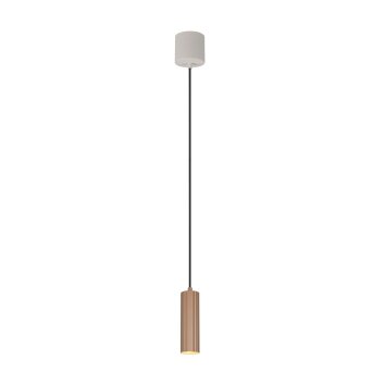 Soka Suspension Luminaires Trio Brun, 1 lumière