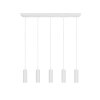 Soka Suspension Luminaires Trio Blanc, 5 lumières