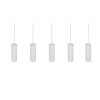 Soka Suspension Luminaires Trio Blanc, 5 lumières