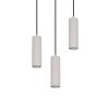 Soka Suspension Luminaires Trio Gris, 3 lumières