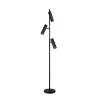 Soka Lampadaire Luminaires Trio Noir, 3 lumières