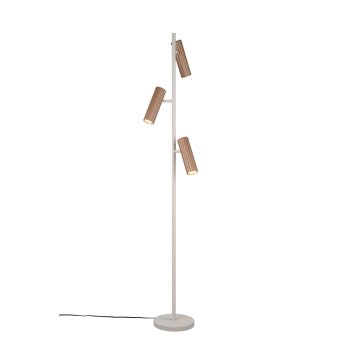 Soka Lampadaire Luminaires Trio Brun, 3 lumières