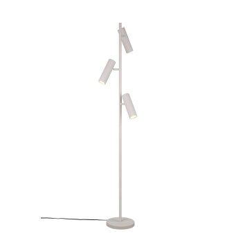 Soka Lampadaire Luminaires Trio Gris, 3 lumières