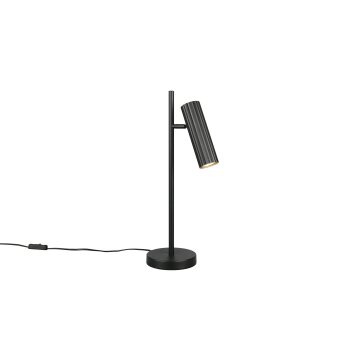 Soka Lampe à poser Luminaires Trio Noir, 1 lumière