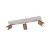 Soka Spot de plafond Luminaires Trio Brun, 3 lumières