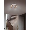 Soka Spot de plafond Luminaires Trio Brun, 4 lumières