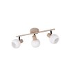 Boba Spot de plafond Luminaires Reality Beige, 3 lumières