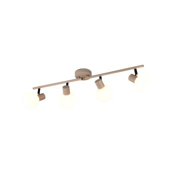 Boba Spot de plafond Luminaires Reality Beige, 4 lumières