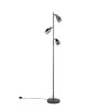 Cadiz Lampadaire Luminaires Reality Noir, 3 lumières
