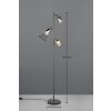 Cadiz Lampadaire Luminaires Reality Noir, 3 lumières