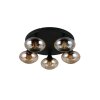 Divina Plafonnier Luminaires Reality Noir, 5 lumières