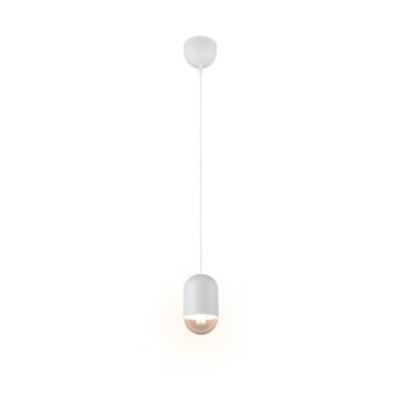 Nara Suspension Luminaires Reality Blanc, 1 lumière