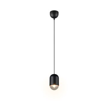Nara Suspension Luminaires Reality Noir, 1 lumière