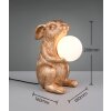 Rabbit Lampe à poser Luminaires Reality Or, 1 lumière