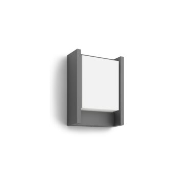 Arbour Lampe murale d´extérieur Luminaires Philips LED Anthracite, 1 lumière