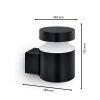 Laven Lampe murale d´extérieur Luminaires Philips LED Noir, 1 lumière