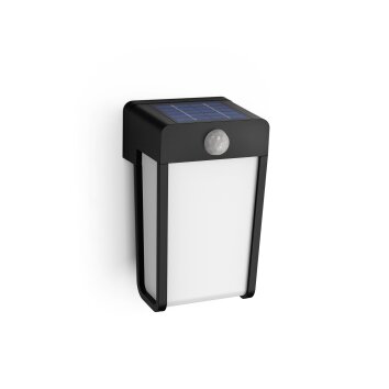 Shroud Applique murale Luminaires Philips LED Noir, 1 lumière