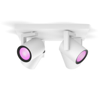 Argenta Plafonnier Luminaires Philips Blanc, 1 lumière, Changeur de couleurs