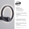 ARCHIE Applique murale Luminaires Leuchten Direkt LED Anthracite, 1 lumière, Télécommandes
