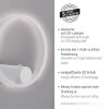ARCHIE Applique murale Luminaires Leuchten Direkt LED Blanc, 1 lumière, Télécommandes