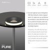 Moon Lampadaire Luminaires Paul Neuhaus LED Argenté, 2 lumières