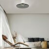 Moon Plafonnier Luminaires Paul Neuhaus LED Argenté, 2 lumières
