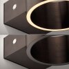 Clipse Applique murale Luminaires Paul Neuhaus LED Brun, 2 lumières