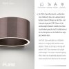 Clipse Applique murale Luminaires Paul Neuhaus LED Brun, 2 lumières