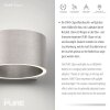 Clipse Applique murale Luminaires Paul Neuhaus LED Aluminium, 2 lumières