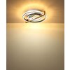 Deloris Plafonnier Luminaires Globo Lighting LED Brun foncé, Noir, 1 lumière, Télécommandes