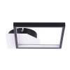 Oslo Plafonnier Luminaires Globo Lighting LED Noir, 1 lumière