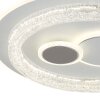Kriswall Plafonnier Luminaires Globo Lighting LED Blanc, 1 lumière