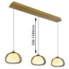Avila Suspension Luminaires Globo Lighting LED Or, 1 lumière, Télécommandes