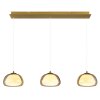 Avila Suspension Luminaires Globo Lighting LED Or, 1 lumière, Télécommandes