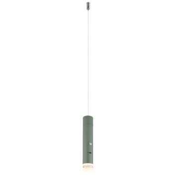 Pelo Suspension Luminaires Globo Lighting LED Vert, 1 lumière